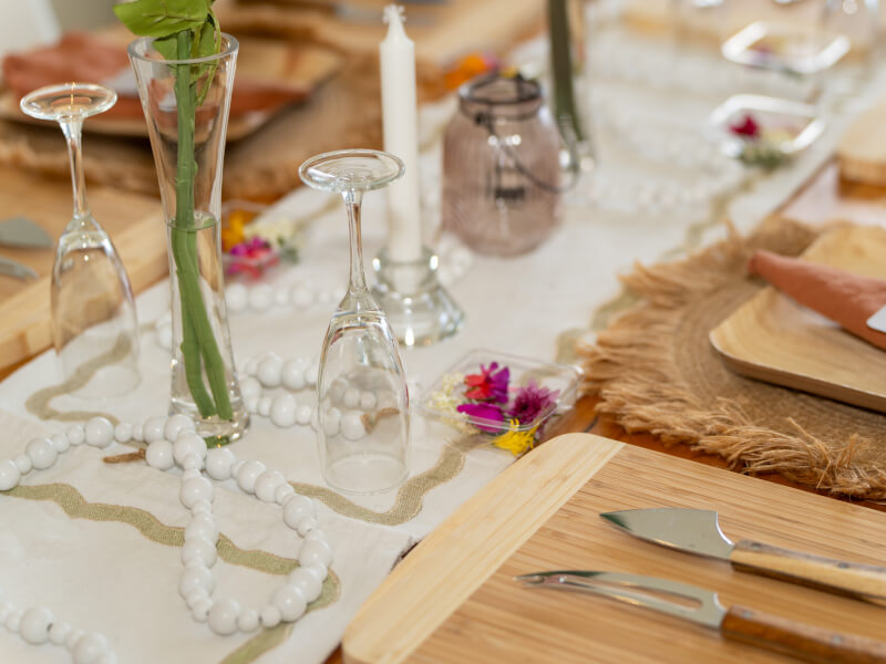 Handmade wooden cheeseboard 